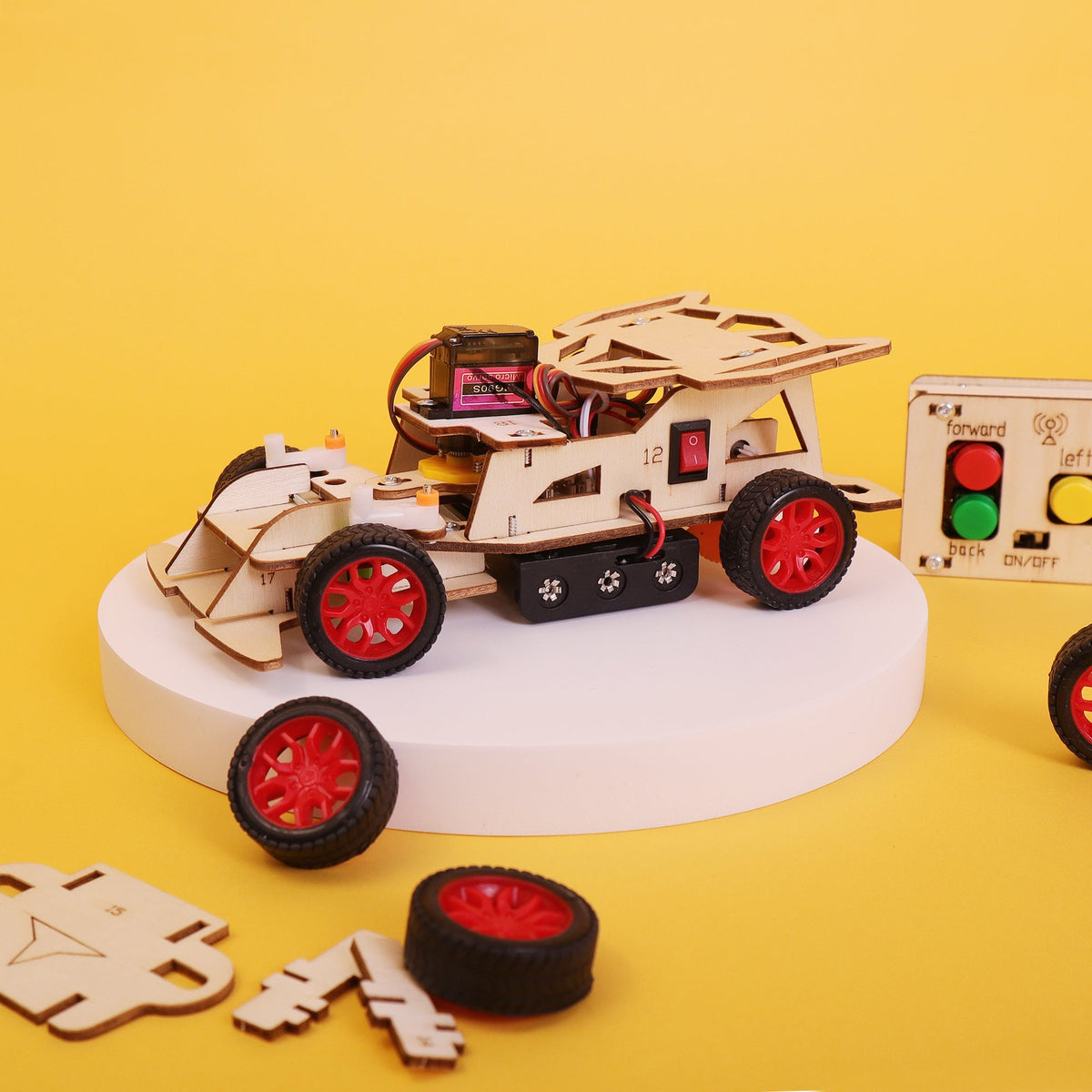 DIY Remote-Controlled Car Kit — Ages 12+