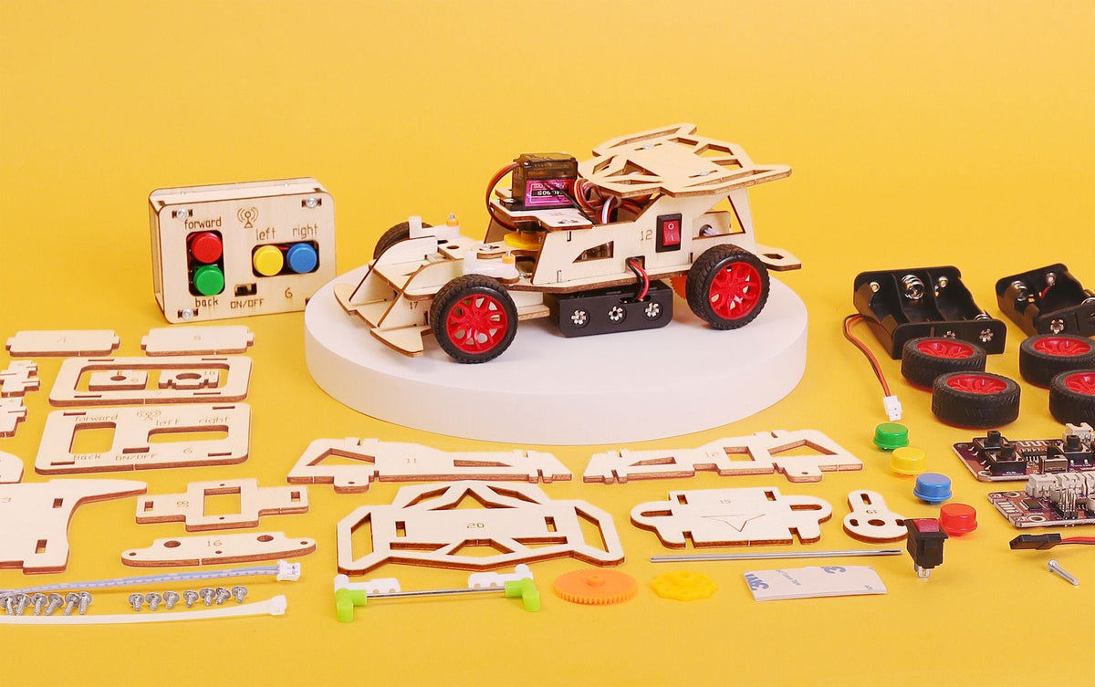 DIY Remote-Controlled Car Kit — Ages 12+