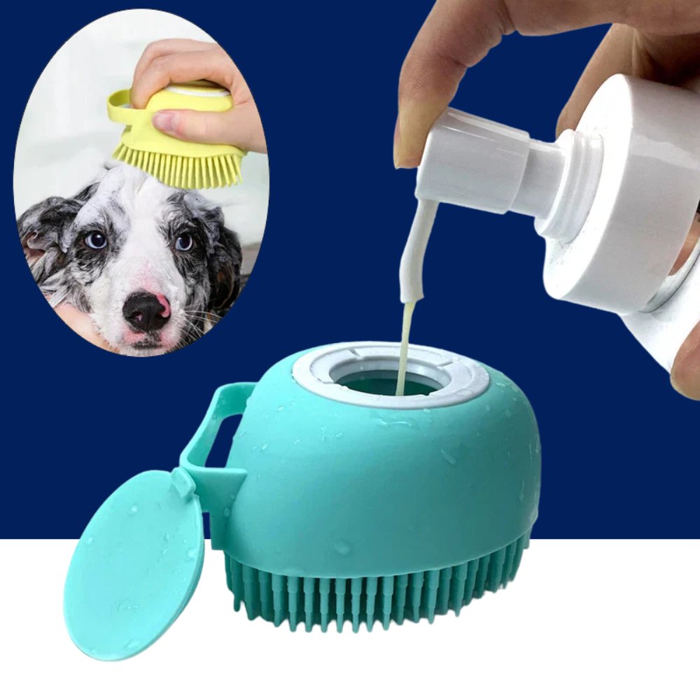 Silicone Pet Bath & Massage Brush