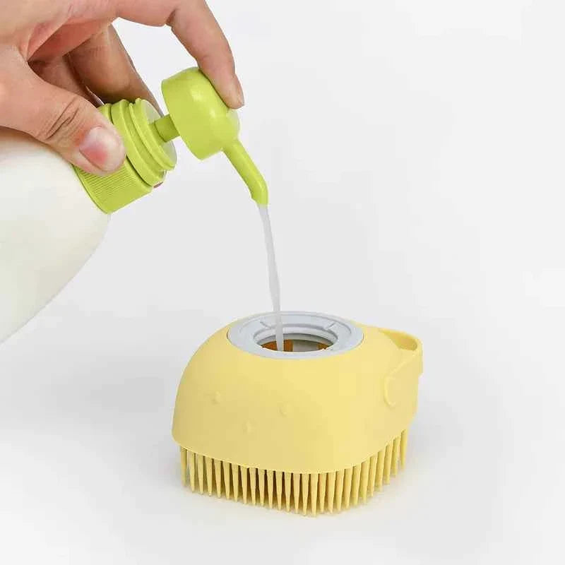 Silicone Pet Bath & Massage Brush