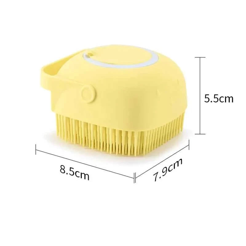 Silicone Pet Bath & Massage Brush