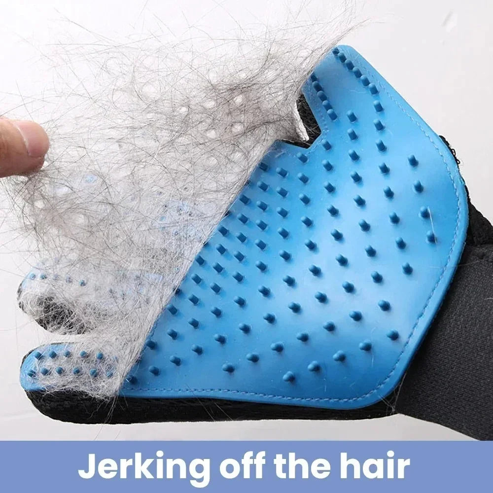 2-in-1 Pet Grooming Glove