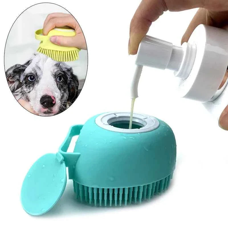 Silicone Pet Bath & Massage Brush
