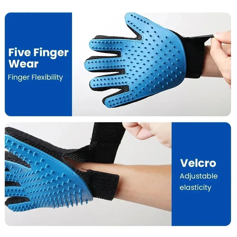 2-in-1 Pet Grooming Glove