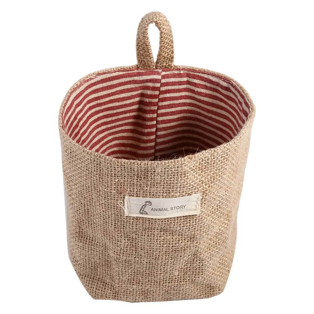 Cotton-Linen Hanging Storage Organizer