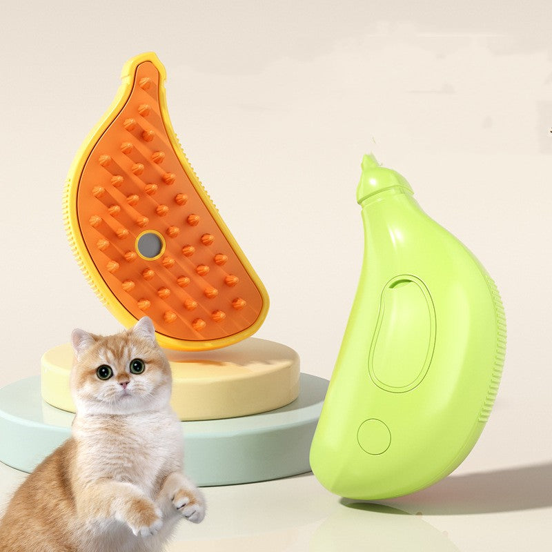 3-in-1 Pet Grooming Spray Brush